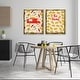 preview thumbnail 12 of 30, Stupell Taco Tuesday and Truck Patterned Framed Floater Canvas Wall Art Design By Dina Riddle (Set of 2)