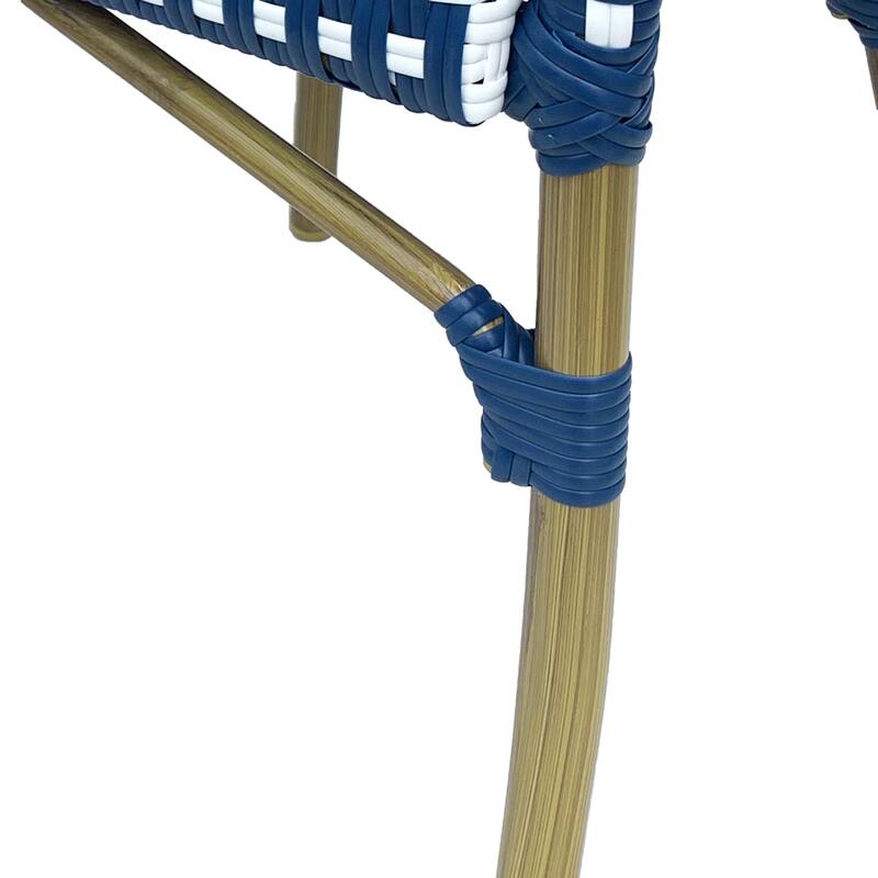 Cecil Outdoor French Cafe Chairs (Set of 4) by Christopher Knight Home