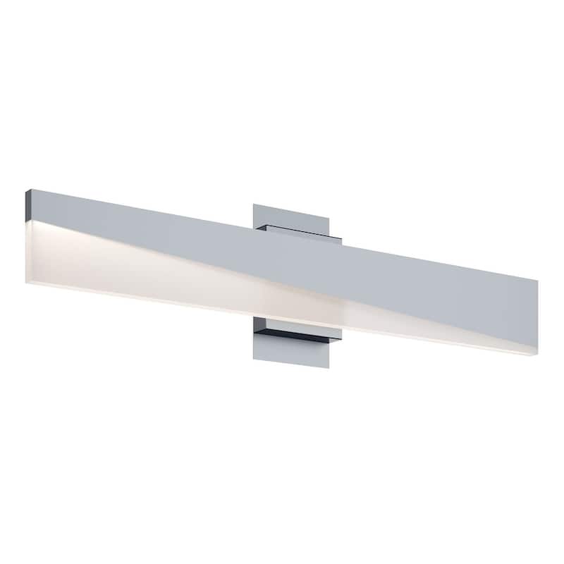 AFX SLNV3603LAJUD Slant 3" Wide LED Bath Bar - Satin Nickel