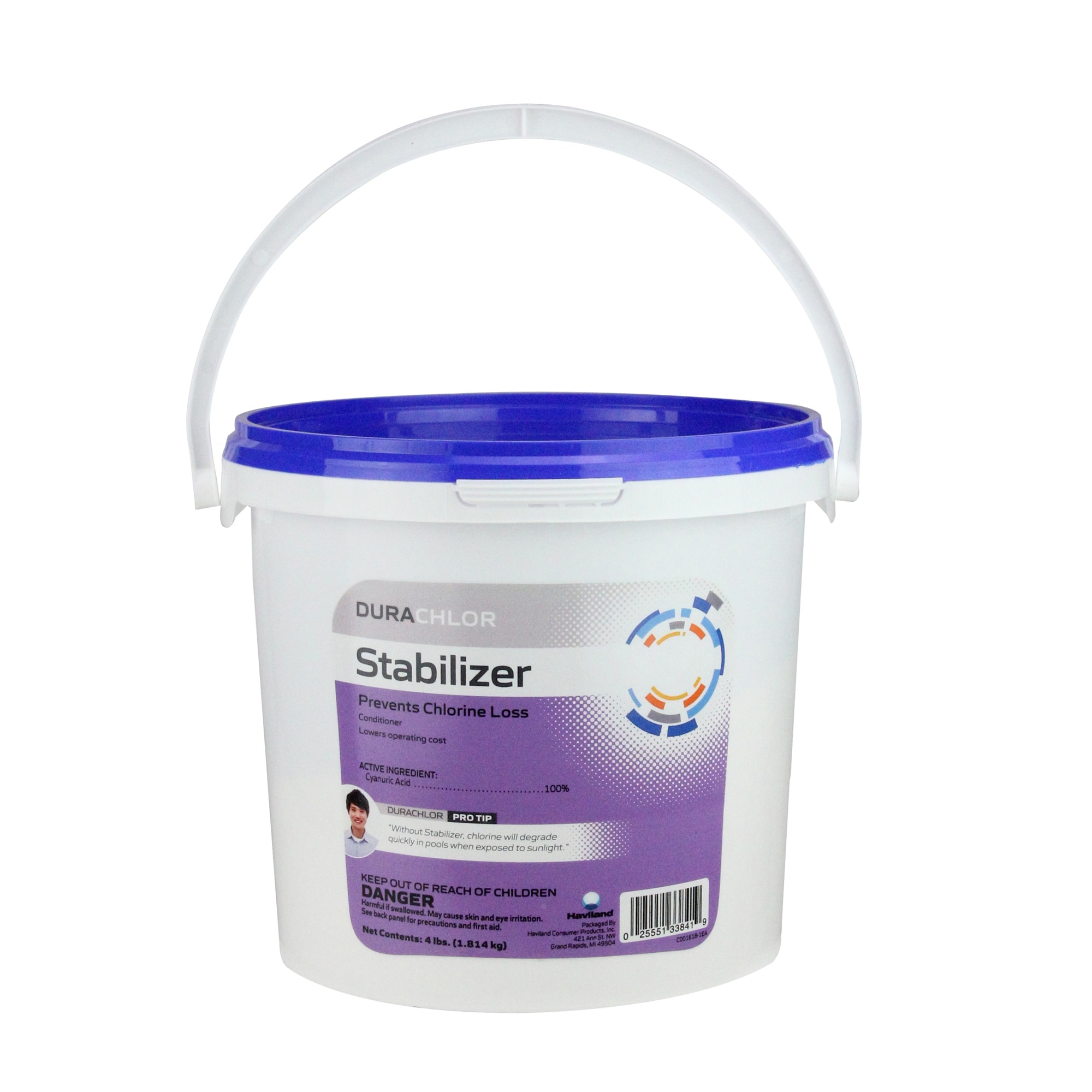 4 Lb - Haviland Durachlor Swimming Pool Stabilizer