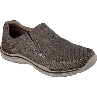 Shop Skechers Men's Relaxed Fit Expected Avillo Dark Brown - Free ...