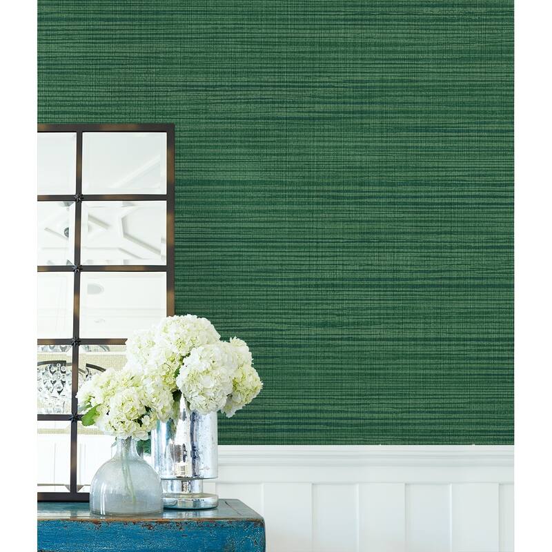 Seabrook Designs Hillside Stringcloth Unpasted Wallpaper