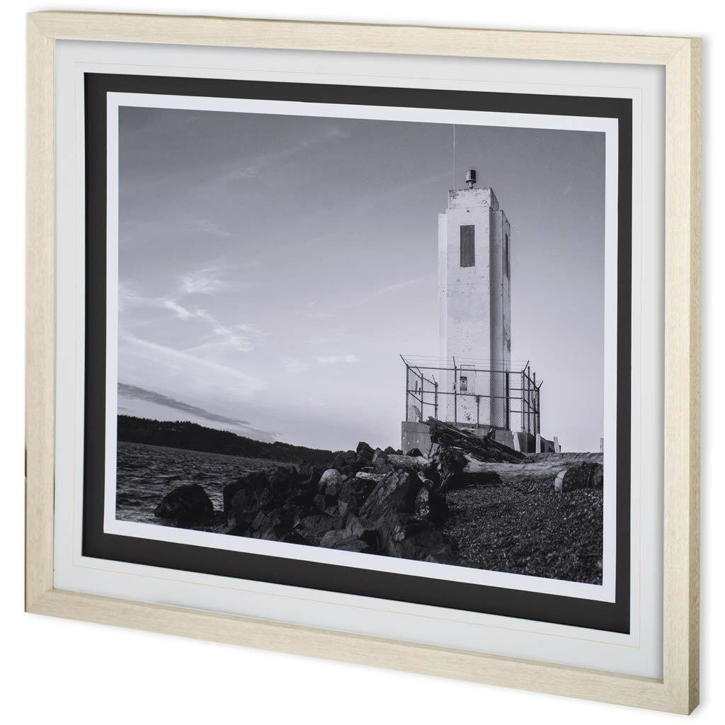 Browns Point Lighthouse Framed Art Print