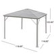 preview thumbnail 2 of 16, Bailey Outdoor 10-foot Aluminum Gazebo by Christopher Knight Home