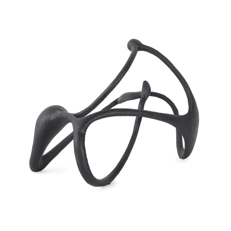 Endro Abstract Sculpture in Black