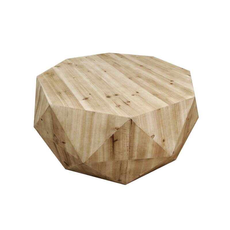 Three-dimensional Embossed Pattern Design American Retro Style Coffee Table