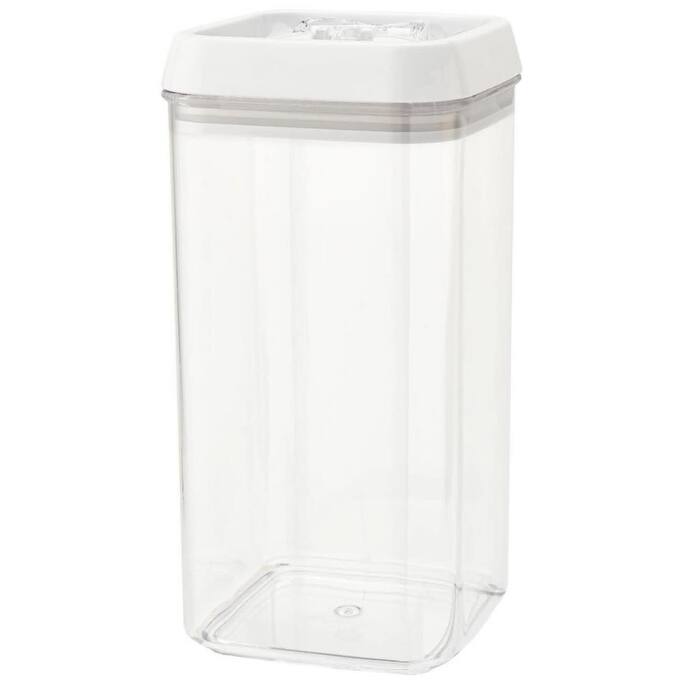 Rev-A-Shelf 2 Quart Clear Plastic Container with Locking Lid - Clear
