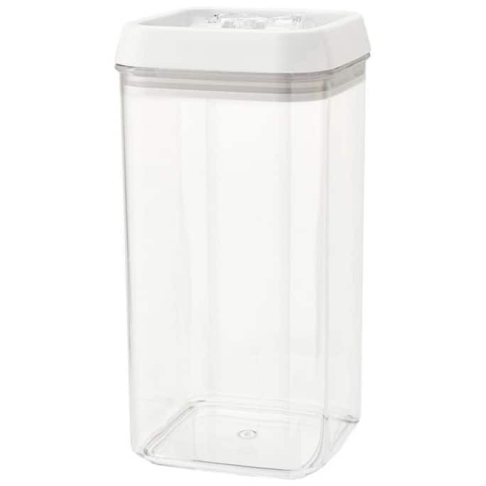 Rev-A-Shelf 2 Quart Clear Plastic Container with Locking Lid