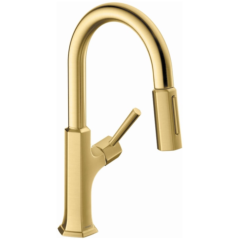 Hansgrohe Locarno 1.75 GPM Pull Down Prep Kitchen Faucet with Magnetic