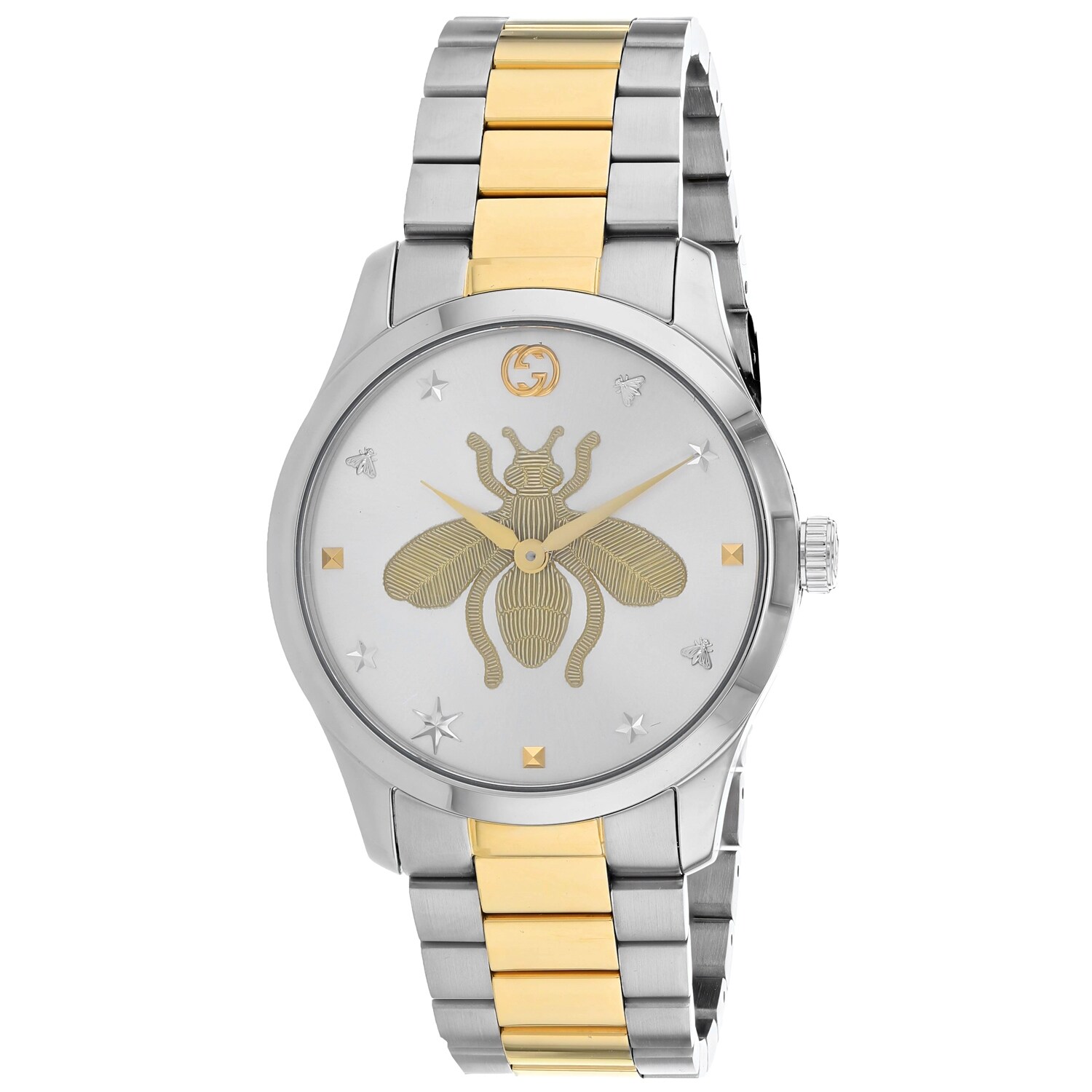 Gucci Women's G-Timeless Silver Dial Watch - YA1264131 - One Size