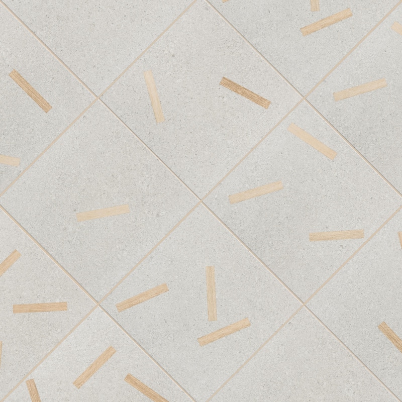 Merola Tile Komi Maolan Beige 7-7/8" x 7-7/8" Porcelain Floor and Wall Tile