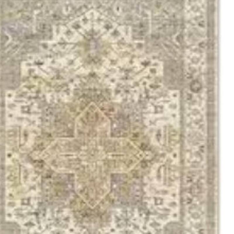 HomeRoots Oriental Traditional Rectangle Area Rug