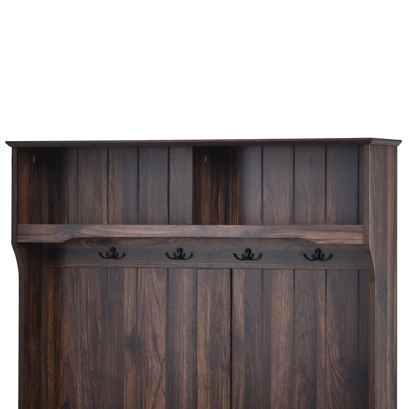 Hall Tree with 4 Hooks