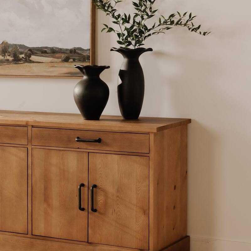 NADAAL STUDIOS Arvid, Solid Wooden Sideboard, Honey Pine