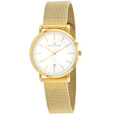 Christian Van Sant Women's Paradigm Silver Dial Watch - CV4225 - 6 (36)