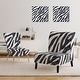 preview thumbnail 2 of 24, Designart "Zebra Striped " Upholstered Cabin & Lodge Accent Chair and Arm Chair