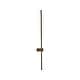 preview thumbnail 4 of 5, Minimalist Style Modern Long Strip LED Wall Sconce 3000K - Black - 2.3