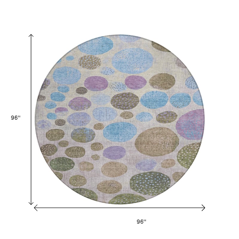 HomeRoots Geometric Transitional Rectangle Outdoor Rug
