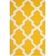 preview thumbnail 118 of 200, SAFAVIEH Handmade Cambridge Luisa Moroccan Trellis Wool Rug 2'6" x 4' - Gold/Ivory - Rectangle