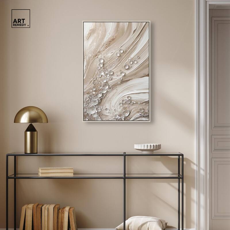 Viscous Veils III Canvas by Art Remedy