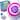 Activ Life The Ultimate Pool Ball, Ultra-Durable & Bright, Pink/Purple 6 inches
