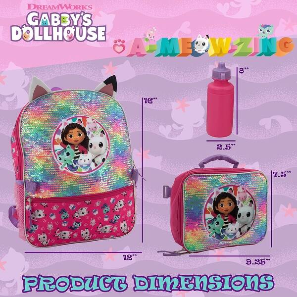4 Piece Backpack Set for Pre-School Girls & Boys, Kids 16" School Bag - Bed Bath & Beyond - 42714460 4 Piece Backpack Set for Pre-School Girls & Boys, Kids 16" School Bag - Bed Bath & Beyond - 42714460