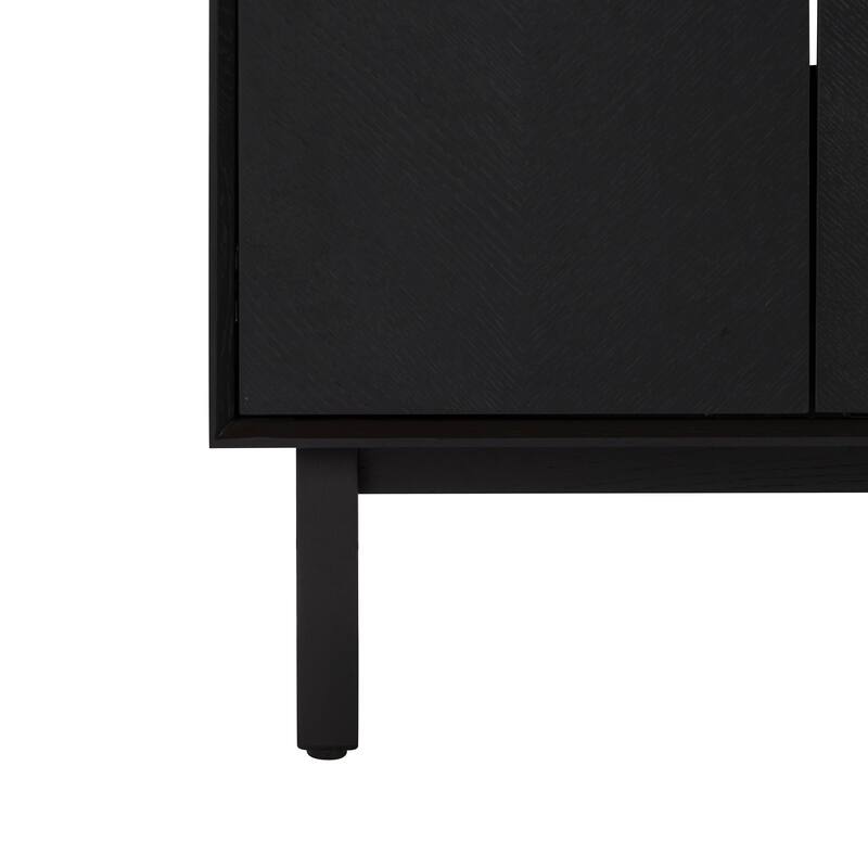 Avanity Adele 60 in. Vanity Only in Black Oak finish