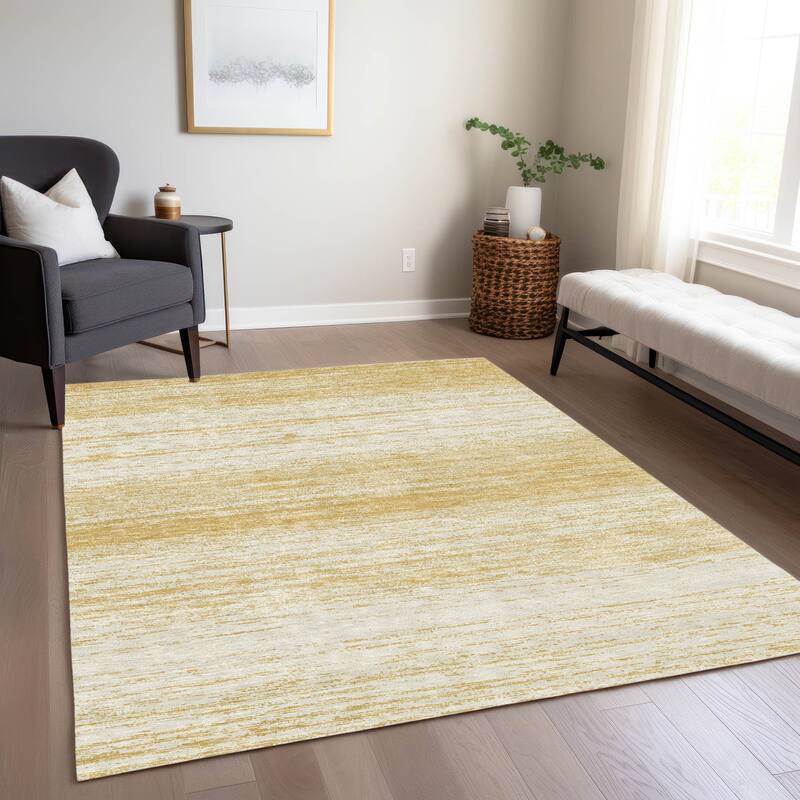 Machine Washable Indoor/ Outdoor Chantille Ombre Rug