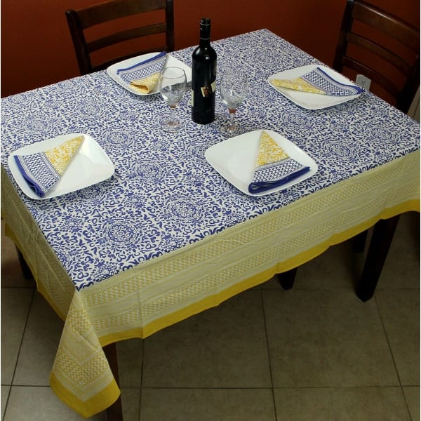 East Urban Home Floral 172 Cotton Tablecloths Square Floral Mother's