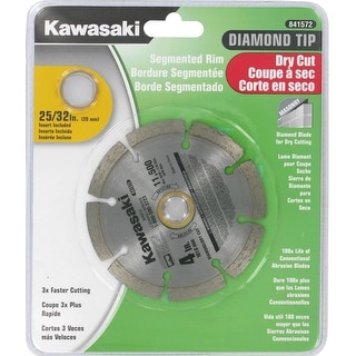 Shop Kawasaki 4 Diamond Blade Tuck Point For Angle Grinder 841572 Free Shipping On Orders Over 45 Overstock 15864179