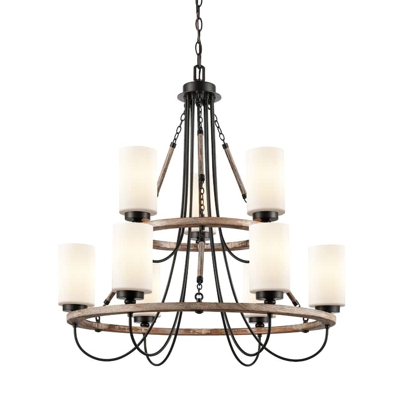 Innovations Lighting 442-9CR-33-32 Paladin Chandelier Paladin 9 Light