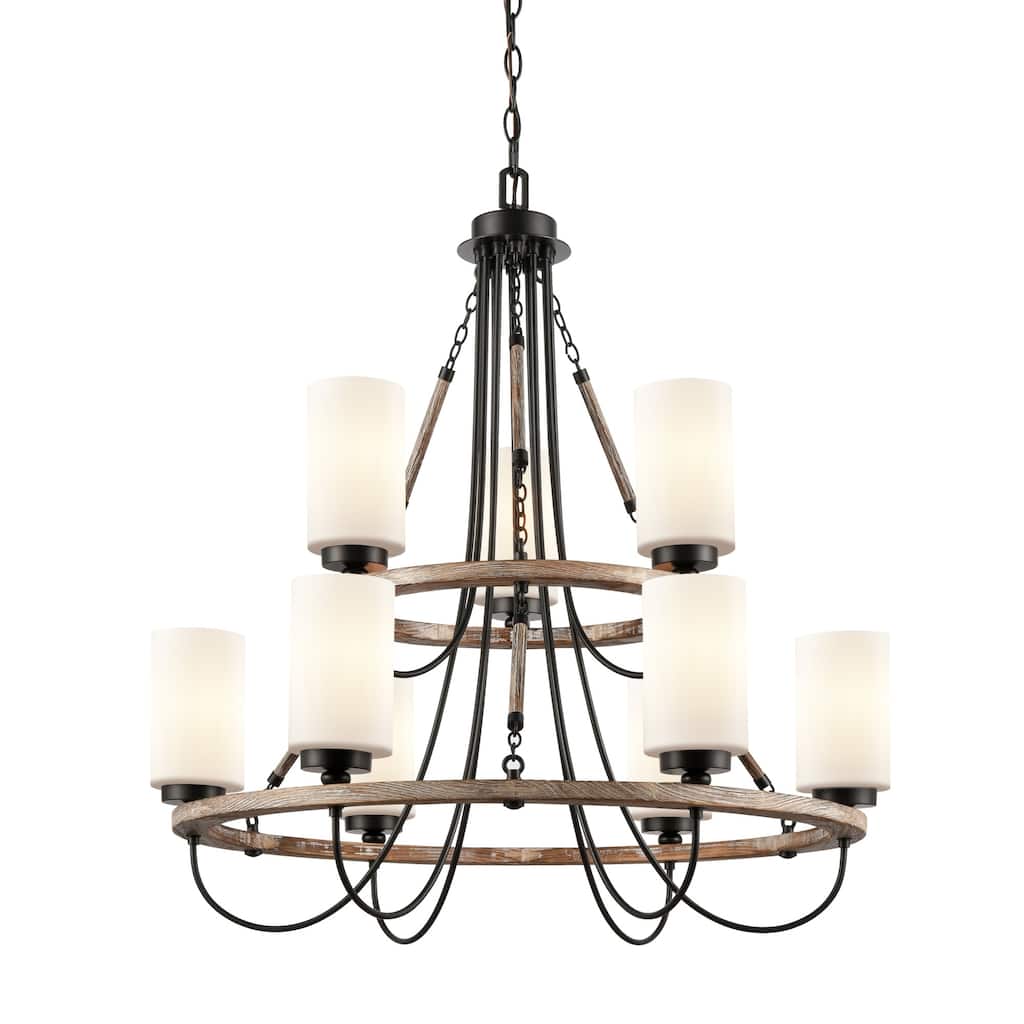 Innovations Lighting 442-9CR-33-32 Paladin Chandelier Paladin 9 Light