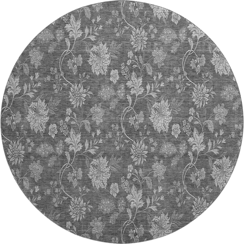 Premium Washable Super Soft Floral Borderless Mayfield Rug