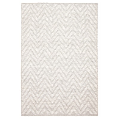 ECARPETGALLERY Braid weave Sienna Grey Wool Rug - 5'3 x 7'7