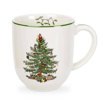 Spode Christmas Tree 14 Ounce Cafe Mug