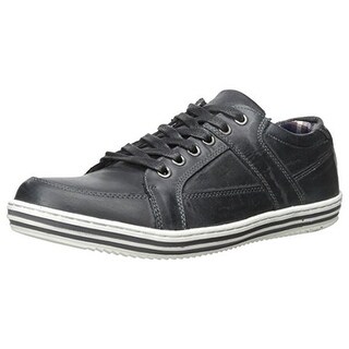steve madden men's leather sneakers