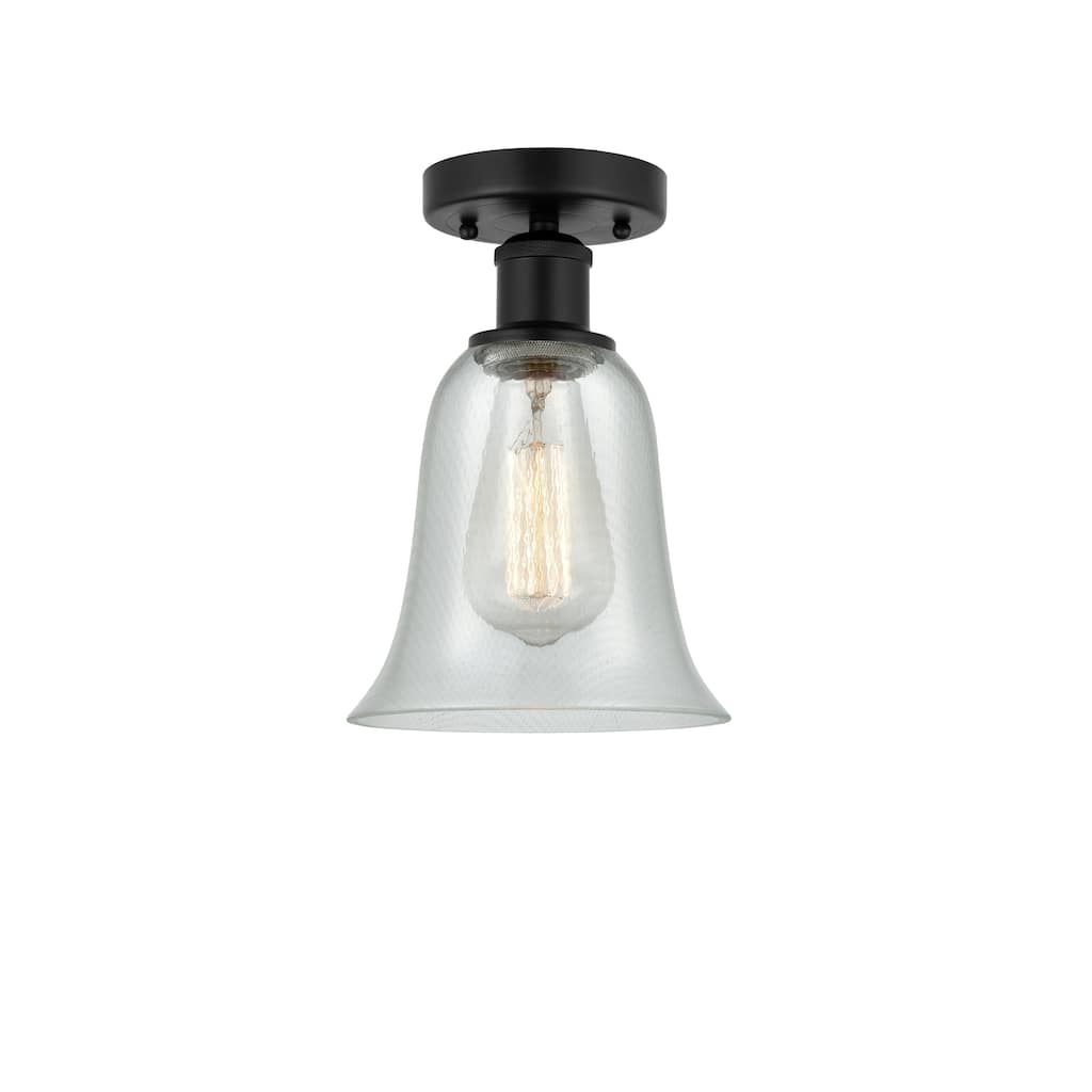 Innovations Lighting Edison Hanover - 1 Light 6" Semi-Flush Mount
