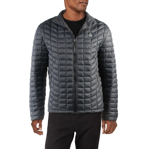 reebok men's midweight quilted puffer jacket