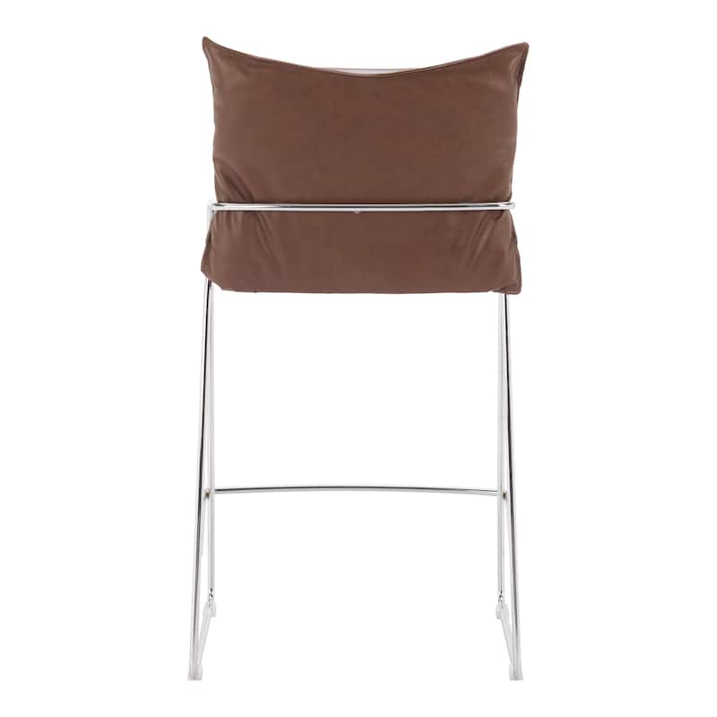 Pola Counter Stool Brown