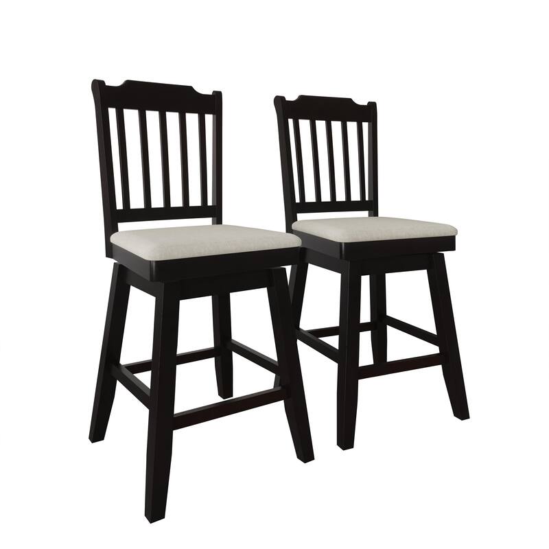 CraftPorch Classic Swivel Counter Chairs