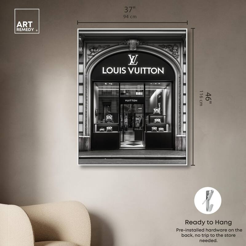 House of Vuitton I Canvas by Art Remedy