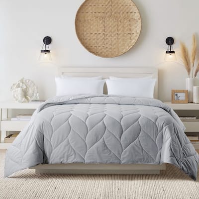 Waverly Antimicrobial Grey Down Alternative Comforter