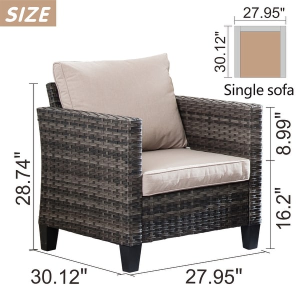 High back hotsell wicker outdoor chairs