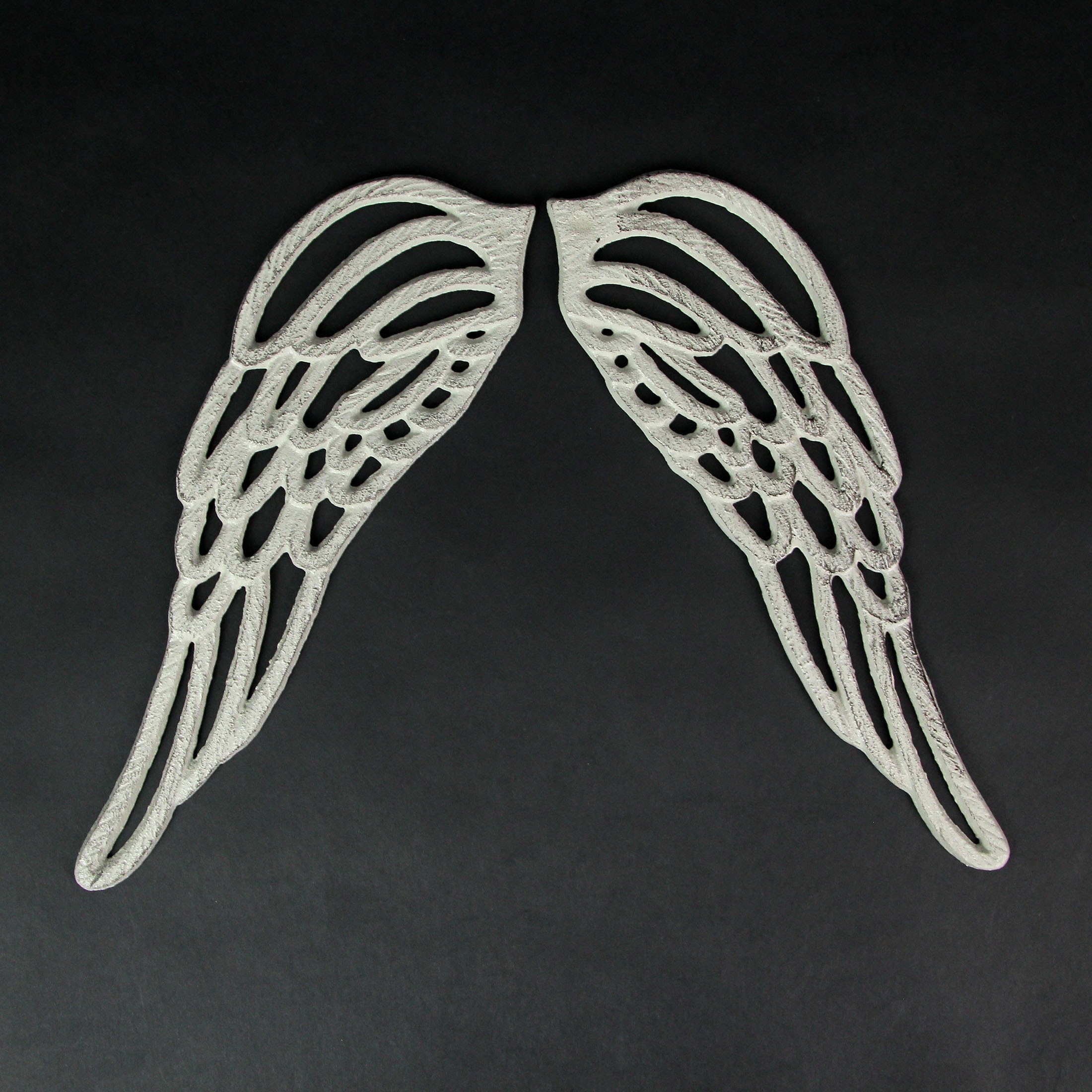 Antique-Cast-Iron-Set-Of-Angel