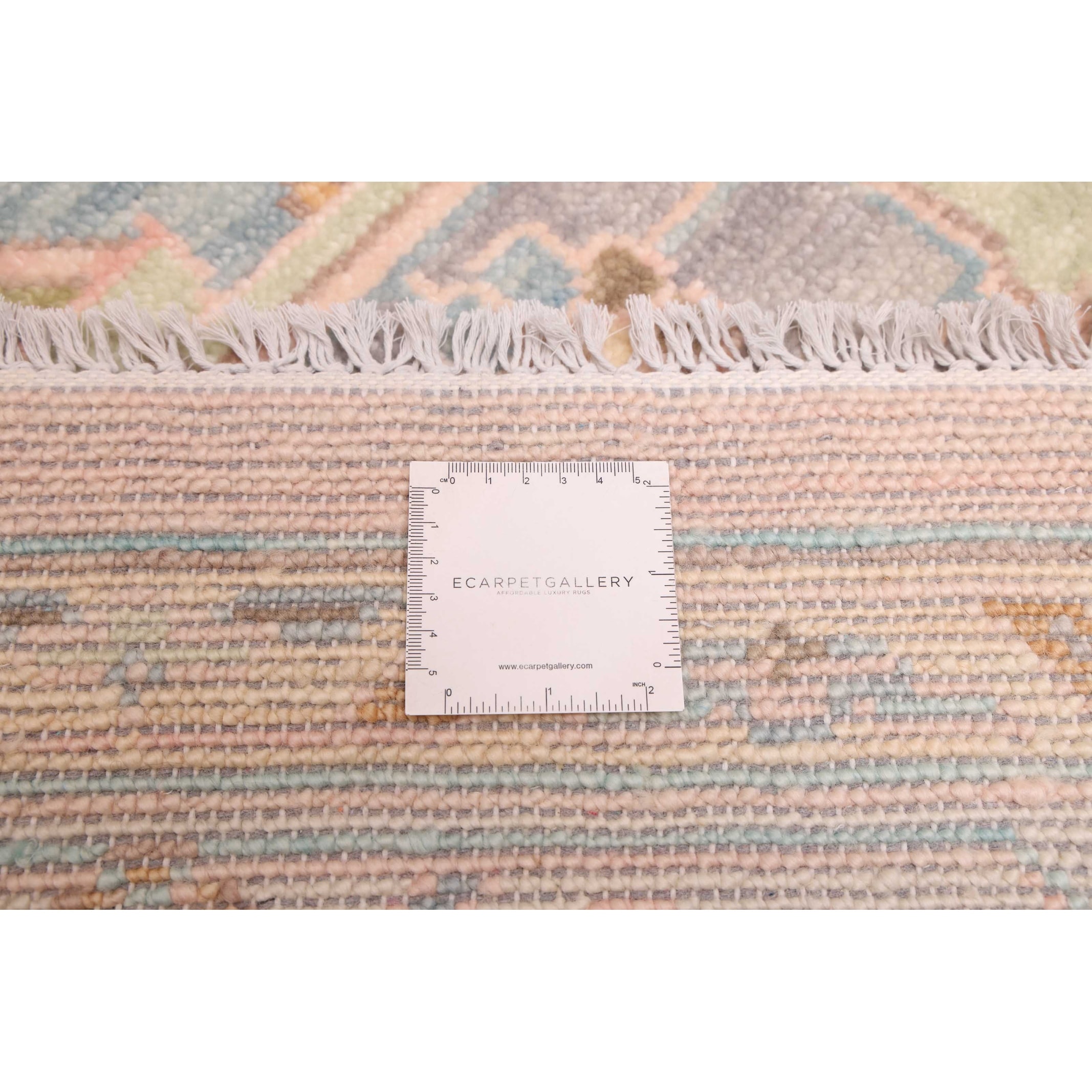 ECARPETGALLERY Hand-knotted Jules Serapi Pink Wool Rug - 9'0 x 12