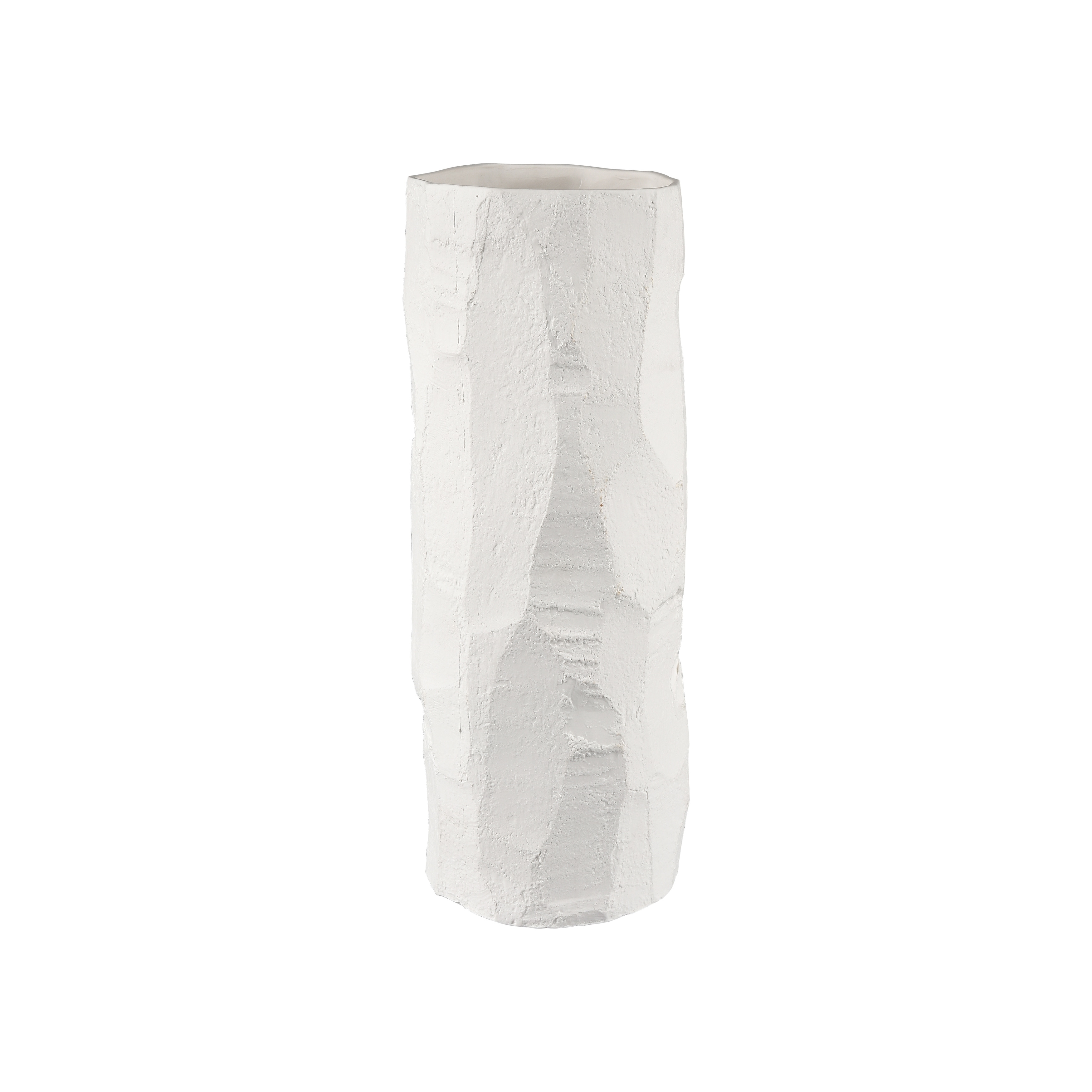 Atlas Lore Earthenware Cylindrical Vase