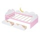 preview thumbnail 9 of 32, Platform Bed with 2 Drawers, Clouds Decor