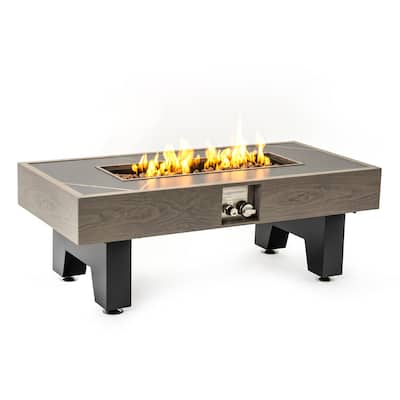42 inch Iron Fire Pit Table Wood Fire Pit