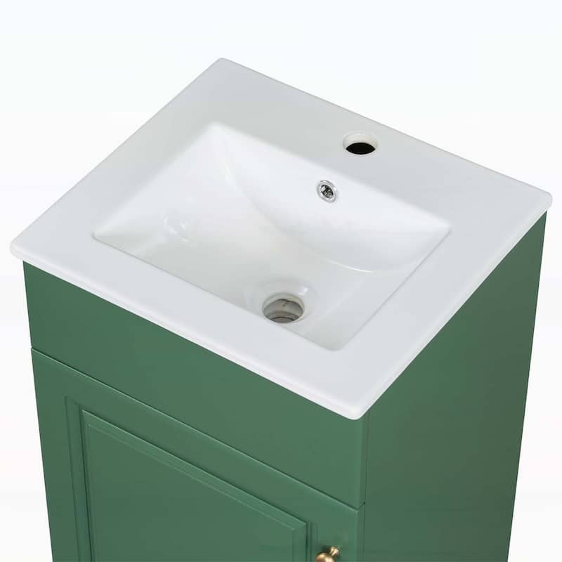 18" Bathroom Vanity with Sink