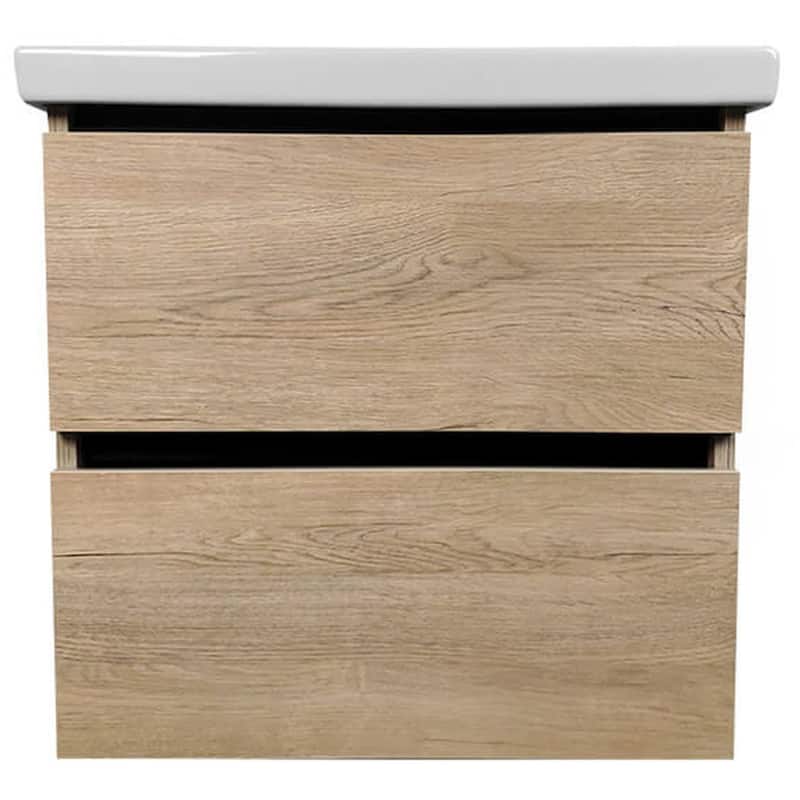 Nameeks Sky-2618-W Sky 26" Wall Mounted Single Basin Vanity Set with